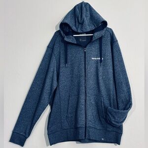 New Era branded full zip drawstring hoodie XXL NWOT